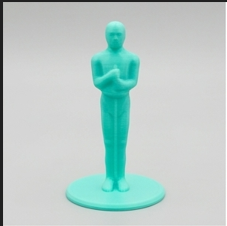 Estatueta Oscar em impressão 3D